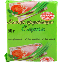 

Хлебцы "С ЛУКОМ" Россия 150 г
