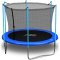 Батут «Atlas Sport» с внутренней сеткой, голубой, 183 см