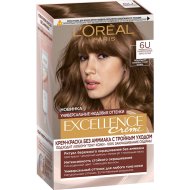 Крем-краска для волос «L'Oreal Paris» Excelence Creme, 6U, темно-русый