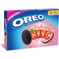 

Печенье "OREO" (какао,вк.клубники) 228г