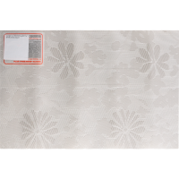 

Салфетка"ЖАККАРД.ЦВЕТЫ"(30*45см)Св.серый