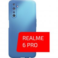 Чехол-накладка «Volare Rosso» Jam, для Realme 6 Pro, синий