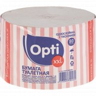 Бумага туалетная «Opti» XXL однослойная