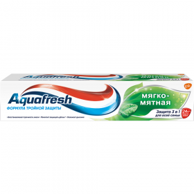 Зубная паста «Aquafresh» мягко-мятная 100 мл