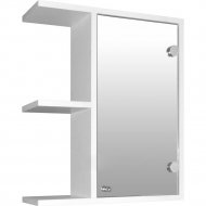 Шкаф для ванной «Гамма» 47, правый, с зеркалом