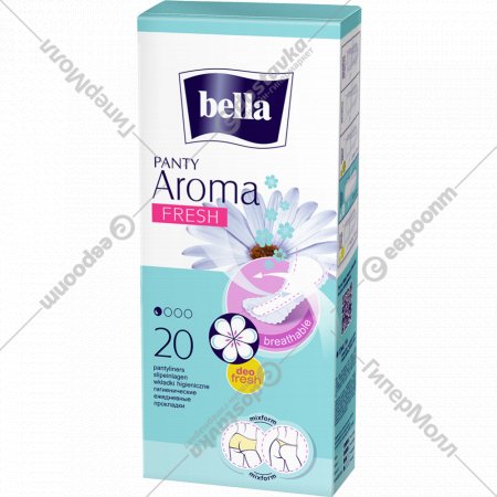 Прокладки женские ежедневные «Bella» Panty Aroma Fresh, 20 шт