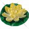 Искусственный цветок «Floraland» Лилия водяная, GW7232, желтый, 19 см