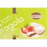 Пе­че­нье пе­соч­ное «Ambrosiana» Pan fragola, с начинкой из клубничного пюре, 140 г