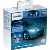 Комплект автоламп «Philips» H4 Ultinon Essential LED, 11342UE2X2, 2 шт