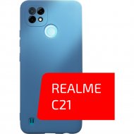 Чехол-накладка «Volare Rosso» Jam, для Realme C21, синий