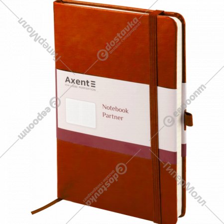 Записная книжка «Axent» Partner Lux А5, коричневый, 8202-19, 96 л