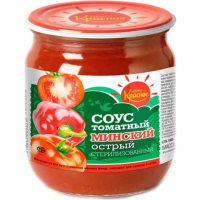

Соус "МИНСКИЙ ОСТРЫЙ" Красное 0.5л