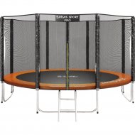 Батут «Atlas Sport» 12 ft Pro, усиленные опоры, оранжевый, 374 см