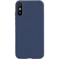 

Чехол"CASE"(Matte,Redmi 9А,син.)