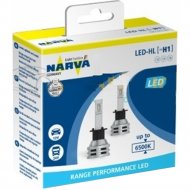 Комплект автоламп «Narva» H1 Range Performance LED, 18057, 2 шт