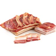 Продукт из свинины мясной сырокопченый «Грудинка Деревенская» 1 кг