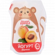 Йогурт питьевой «Бабушкина крынка» абрикос, 2.8%, 200 г