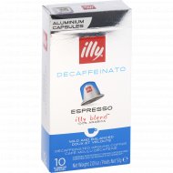 Кофе молотый «Illy» Espresso Decaffeinato, 10 шт, 57 г