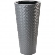 Кашпо «Formplastic» Маката slim, 2850-059, бетон, 40 см
