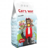 Наполнитель для туалета «Cat's Way» Natural, комкующийся, без аромата, CTSWYBX06-002, 10 л