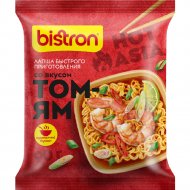 Лапша быст­ро­го при­го­тов­ле­ния «Bistron» Том ям, 90 г