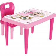 Комплект мебели в детскую «Pilsan» 03516, розовый
