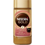 Кофе натуральный растворимый «Nescafe Gold» Crema, 85 г