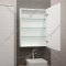 Шкаф для ванной «Континент» Allure Led 60х80, с зеркалом, правый
