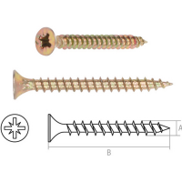 

Шуруп "STARFIX" (6.0х140, 100 шт, желт.)