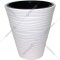 Кашпо «Formplastic» Sahara Dunes, 2722-055, круг, светло-серый, 40 см