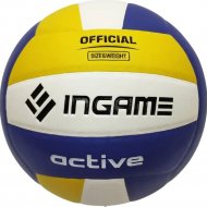 Волейбольный мяч «Ingame» Active, синий/желтый/белый