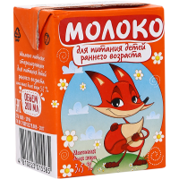 

Молоко 3.5% (дет,стерил.,т/пак) 200мл