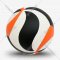 Волейбольный мяч «Ingame» Fluo, черный/белый/оранжевый