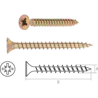 

Шуруп "STARFIX" (6.0х180, 30 шт, желт.)