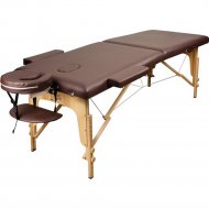 Массажный стол «Atlas Sport» складной 2-с, + сумка, коричневый, 60 см