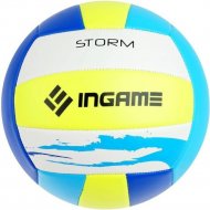 Волейбольный мяч «Ingame» Storm, белый/желтый/синий