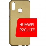 Чехол-накладка «Volare Rosso» Soft-touch, для Huawei P20 Lite, золотой