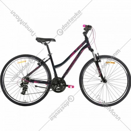 Велосипед «Aist» Cross 1.0 W 28 2021, 17, черный