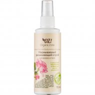 Спрей для волос «Organic Zone» увлажняющий, с цветочной водой розы и эфирным маслом апельсина, 110 мл