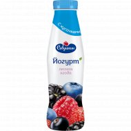 Йогурт питьевой «Савушкин» лесная ягода 2%, 415 г