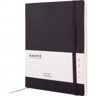 Записная книжка «Axent» Partner Soft L, клетка, черный, 8615-01, 96 л