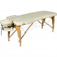 Массажный стол «Atlas Sport» складной 2-с, деревянный, бежевый, 70 см