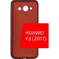 Чехол-накладка «Volare Rosso» Soft-touch, для Huawei Y3 2017, красный