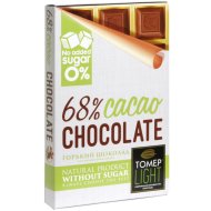 Шоколад «Томер» горький 68%, без добавления сахара, 90 г