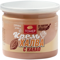 

Крем-халва кунжутная "ТОМЕР" (какао)150г