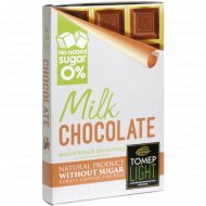 Шоколад «Томер» молочный, без добавления сахара, 90 г
