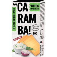 

Чипсы "CARAMBA"(вк.сметаны с луком) 100г