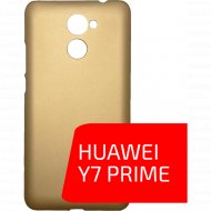Чехол-накладка «Volare Rosso» Soft-touch, для Huawei Y7 Prime, золотой