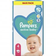 Подгузники детские «Pampers» Active Baby, Размер 4, 9-14 кг, 58 шт