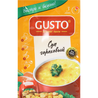 

Суп б/пр "GUSTO"(гороховый) 15г